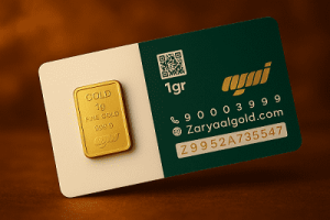 کارت هدیه زریال گلد