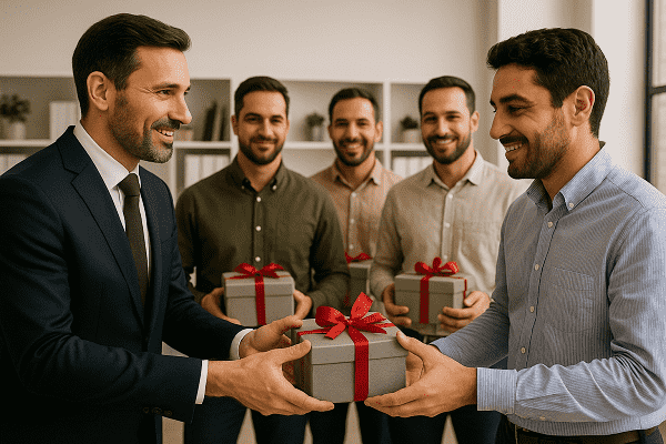 هدیه سازمانی روز مرد؛ ۸ پیشنهاد جذاب برای هدیه روز مرد همکاران