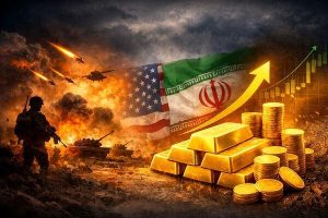 تاثیر جنگ بر قیمت طلا