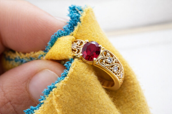 چگونه طلا را براق کنیم؟ انواع روش ساده و خانگی برای برق انداختن طلا