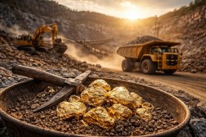 استخراج طلا از معدن