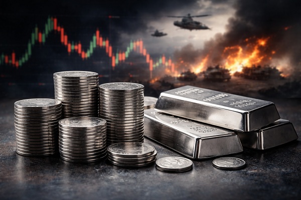 تاثیر جنگ بر قیمت نقره