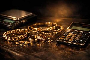 محاسبه قیمت فروش طلای دست دوم